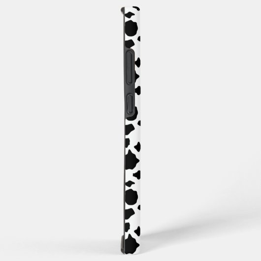 Black and White Cow Print Pattern Spots Samsung Galaxy Hülle (Rechte Seite)