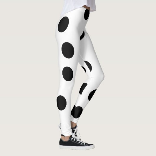 black_and_white_dalmatian_spot_pattern leggings (Rechts)