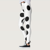 black_and_white_dalmatian_spot_pattern leggings (Links)