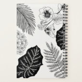 Black and White Desing Planner Planer (Rückseite)