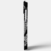 Black and White Dragon Case-Mate iPhone Hülle (Rückseite / Links)