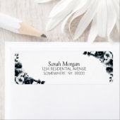 Black and White Floral (Insitu)