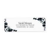 Black and White Floral (Vorne)