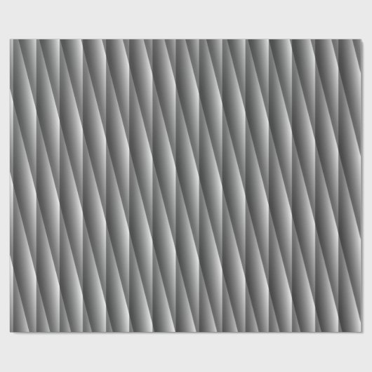 Black and white geometrical pattern geschenkpapier (Flach)