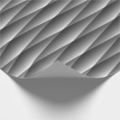 Black and white geometrical pattern geschenkpapier (Ecke)