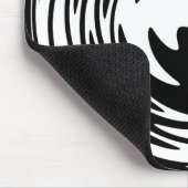 Black And White Illusion Mousepad (Ecke)