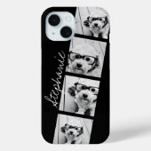 Black and White Instagram Case-Mate iPhone Hülle (Rückseite)