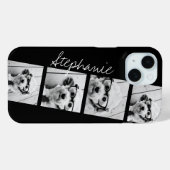 Black and White Instagram Case-Mate iPhone Hülle (Rückseite (Horizontal))