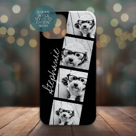 Black and White Instagram Photo Collage Case-Mate iPhone Hülle