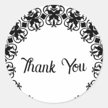 Black and White Lacey Vielen Dank