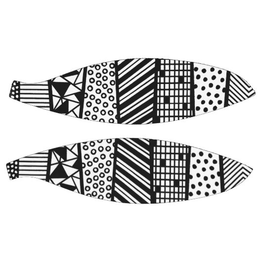 Black and white - modern pattern basketball (Panele)