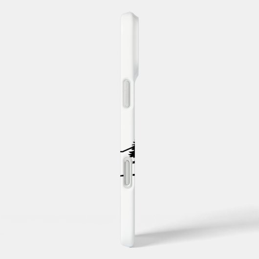 Black and White Mountain Phone Case (Rückseite / Rechts)