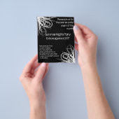 Black and White Music , DJ oder Dance Event Flyer (Gruppe)