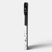 Black and white musical personalized   Case-Mate iPhone hülle (Rückseite / Links)