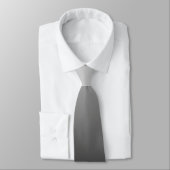 Black and white ombre krawatte (Gebunden)