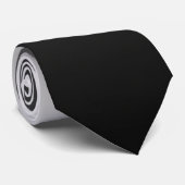 Black and white ombre krawatte (Gerollt)