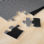 Black And White Op Art Design, Jigsaw Puzzle (Seite)