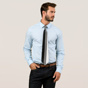 Black and White Optical Art Design, Neck Tie Krawatte