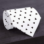 Black and White Pattern Custom Necktie Krawatte<br><div class="desc">A timeless and versatile accessory, this custom necktie features a classic black and white pattern. Perfect for adding a touch of sophistication to any outfit, whether it's for a formal event, a business meeting, or simply to elevate your everyday look. The crisp stripes create a stylish and refined appearance, making...</div>