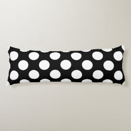 Black and White Polka Dots, Polka Dot Pattern Seitenschläferkissen