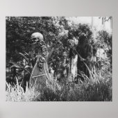 Black and White Poster Charon Ferryman durch Styx (Vorne)