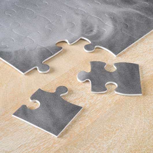 Black and White Saint Bernard Dog Puzzle (Seite)