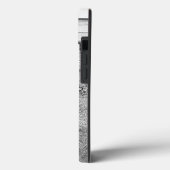 Black and White Sand Beach Case-Mate iPhone Case (Rückseite / Links)