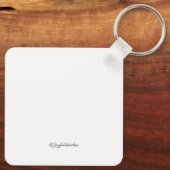 black and white sketch of Mountains Schlüsselanhänger (Rückseite)