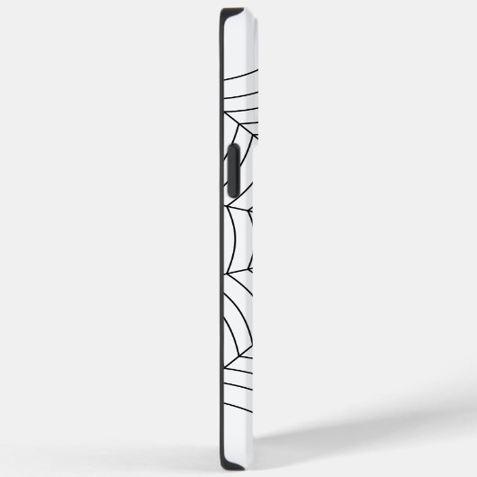 Black and White spider web Halloween pattern Case-Mate iPhone Hülle (Rückseite / Rechts)
