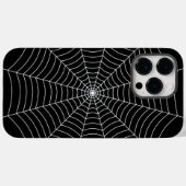 Black and White spider web Halloween pattern Case-Mate iPhone Hülle (Rückseite (Horizontal))
