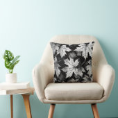 Black and White Throw Pillow Kissen (Stuhl )