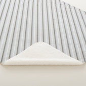 Black and white wall sherpadecke (3/4)