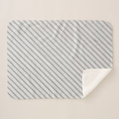 Black and white wall sherpadecke (Vorderseite (Horizontal))