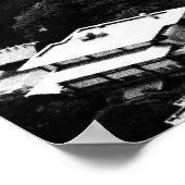 Black and White Yokohama Poster (Ecke)