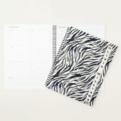 Black and White Zebra Print Pattern Planer (Anzeige)