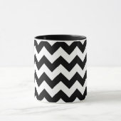 Black and White Zigzag Tasse (Zentrum)
