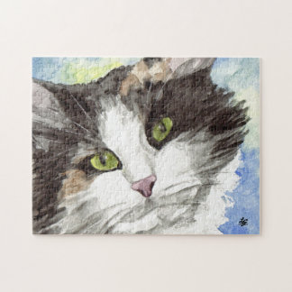Black and WhiteCalico Cat Puzzle