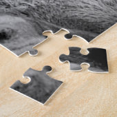 black and whiter Lion Puzzle (Seite)