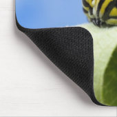 Black and yellow caterpillar mousepad (Ecke)