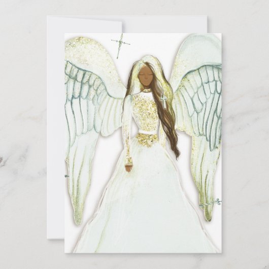 Black Angel Einladung (Vorderseite)