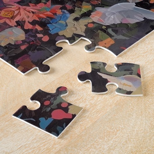 Black Angel Fantasy Art Puzzle (Seite)