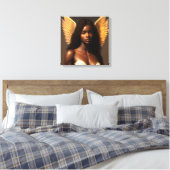 Black Angel Leinwanddruck (Insitu (Schlafzimmer))