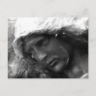 Black Angel Postcard Postkarte