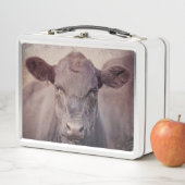 Black Angus Calf mit lila Tönen Lunch Box (Beispiel)