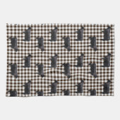 Black Angus Geschirrtuch (Horizontal)