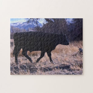 Black Angus Steer Puzzle