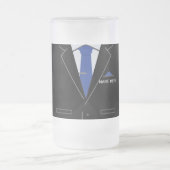 Black Anzug Business Glass Bierbrauer Tasse - Ihr  (Mittel)