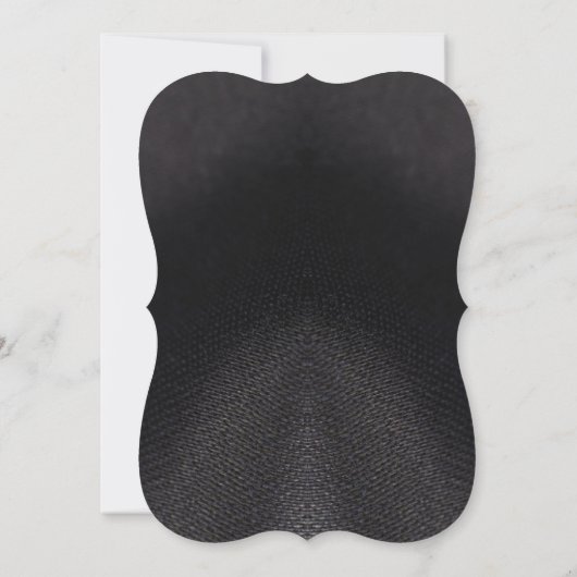 Black Anzug & Krawatte Bachelor Party Einladung (Rückseite)