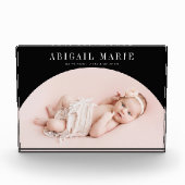 Black Arch Baby Foto Keepake (Vorderseite)