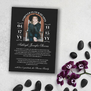 Black Arch Foto Für Immer In Unseren Herzen Tod Ankündigung